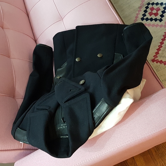 Rag & Bone Navy Military Jacket - Picture 8 of 12